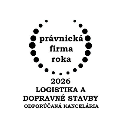 Právnická firma roka 2026 - Logistika a dopravné stavby